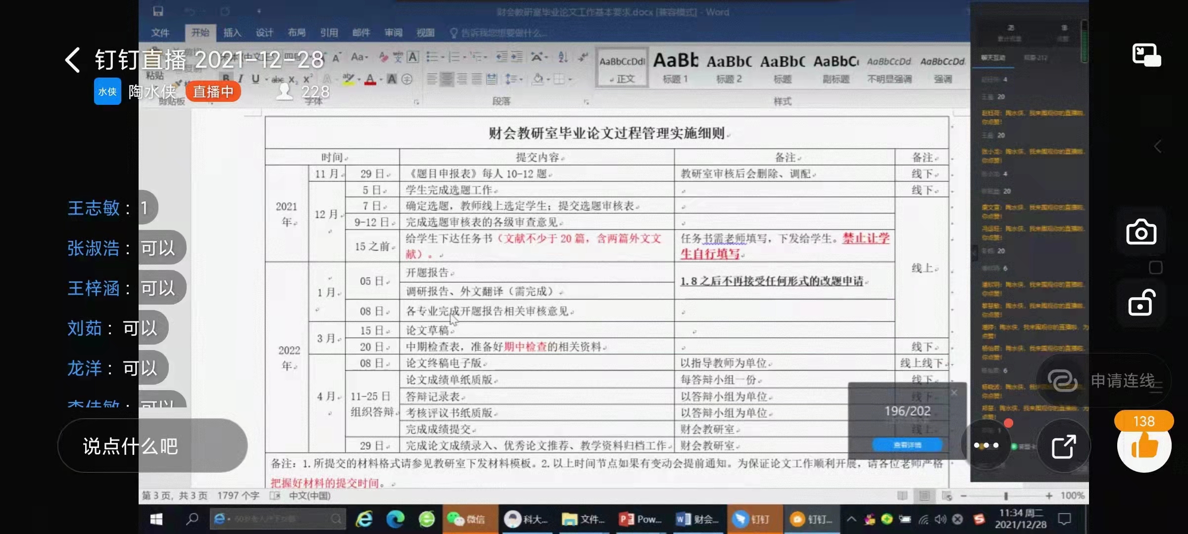 2022屆財(cái)務(wù)管理本科生線上畢業(yè)論文寫作技巧與寫作要求專場(chǎng)講座完成