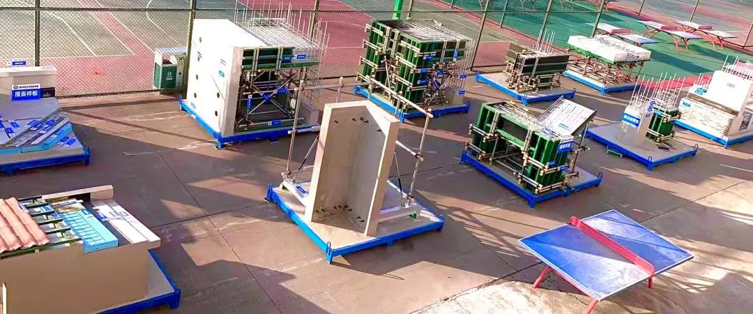  【校企合作】城建學(xué)院建筑實體構(gòu)造模型基地成功建成