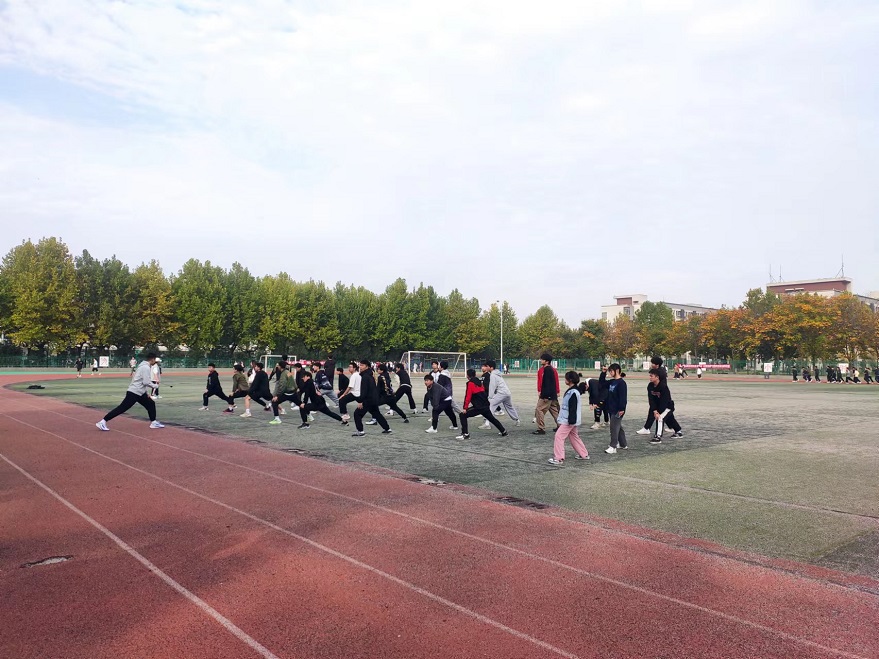 我院體育部圓滿完成2023年學生體質(zhì)測試工作