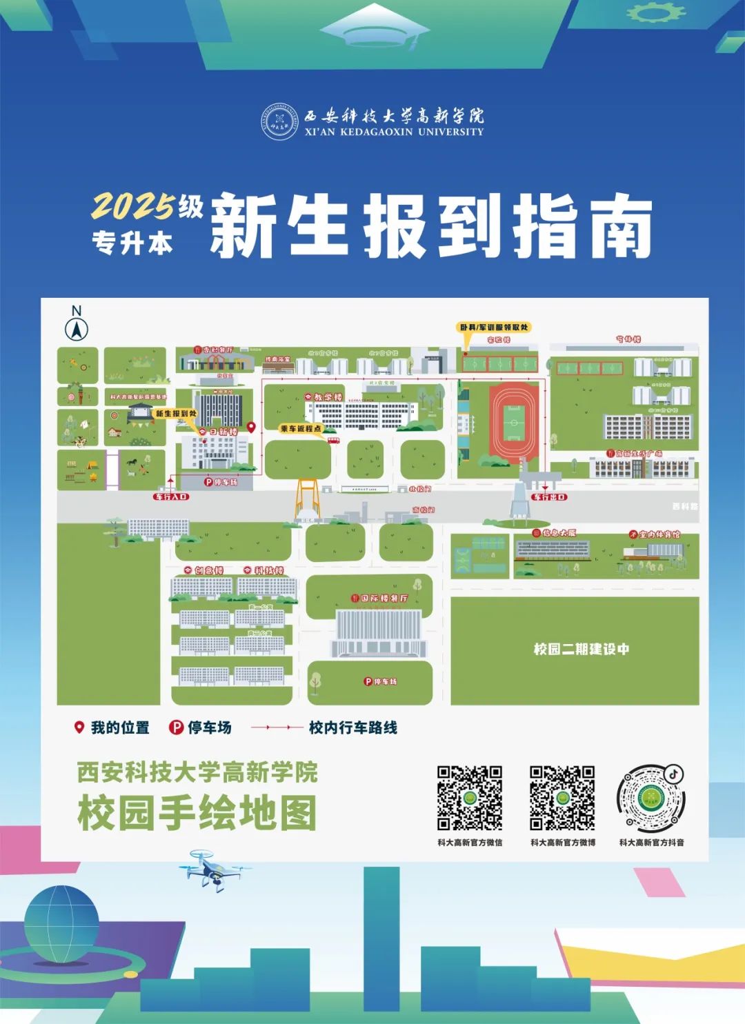 2025級專升本新生報到指南，請查收！
